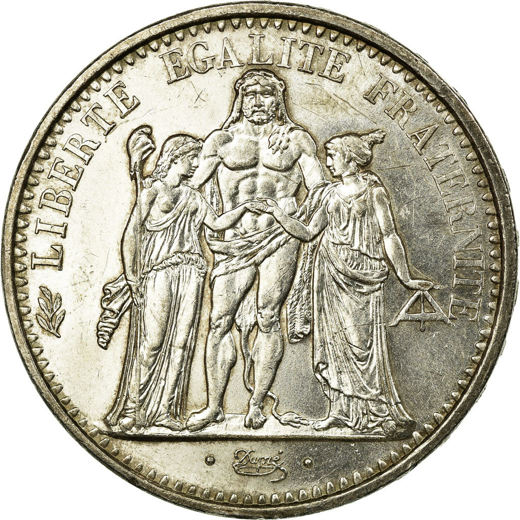 Coin, France, Hercule, 10 Francs, 1965, Paris, EF(40-45), Silver, KM:932
