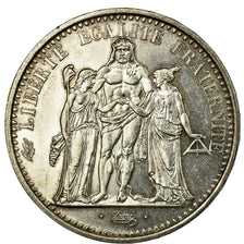Coin, France, Hercule, 10 Francs, 1966, Paris, EF(40-45), Silver, KM:932