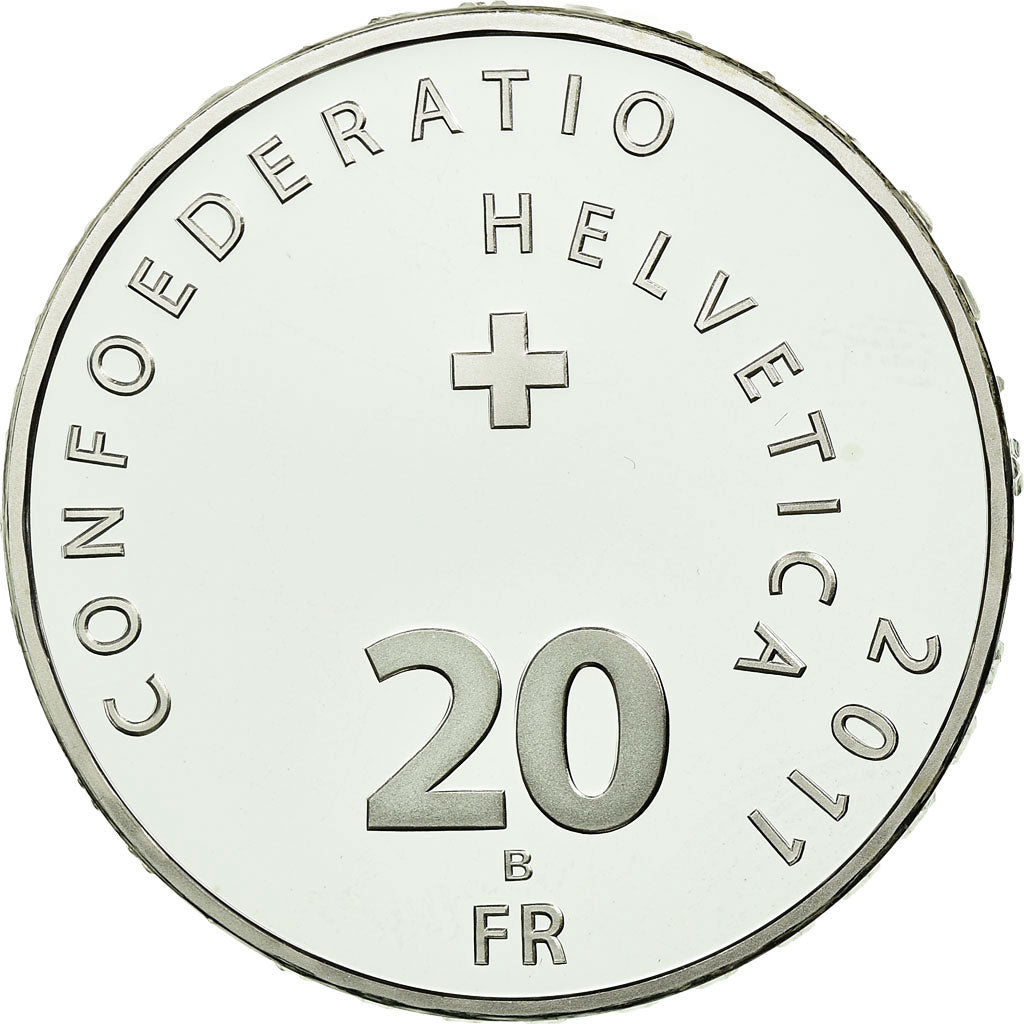 Monnaie, Suisse, 20 Francs, 2011, Bern, FDC, Argent, KM:140