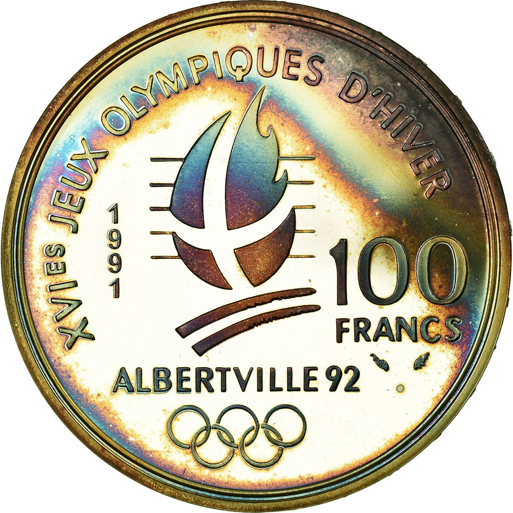 Coin, France, 100 Francs, 1991, EF(40-45), Silver, KM:995, Gadoury:C20