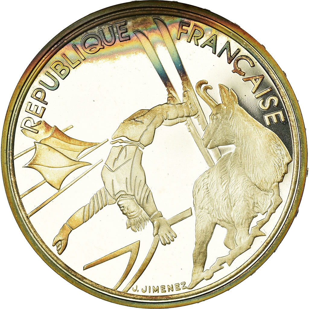 Coin, France, 100 Francs, 1990, EF(40-45), Silver, KM:983, Gadoury:C11