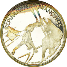 Coin, France, 100 Francs, 1990, EF(40-45), Silver, KM:983, Gadoury:C11