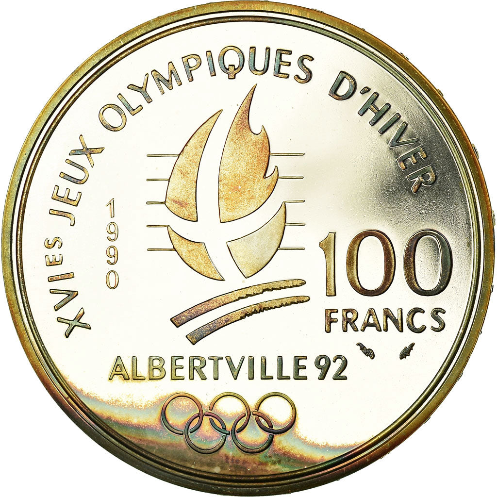 Coin, France, 100 Francs, 1990, EF(40-45), Silver, KM:983, Gadoury:C11