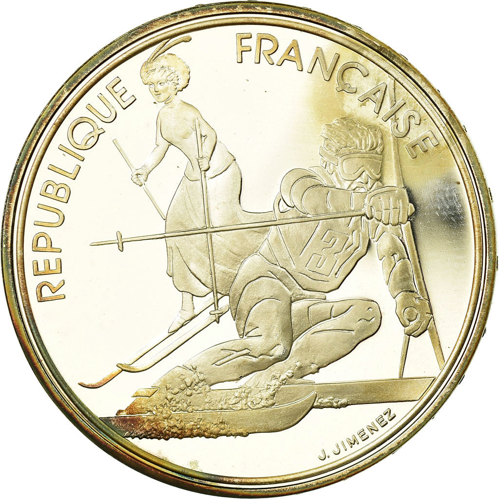 Coin, France, 100 Francs, 1990, EF(40-45), Silver, KM:984, Gadoury:C13