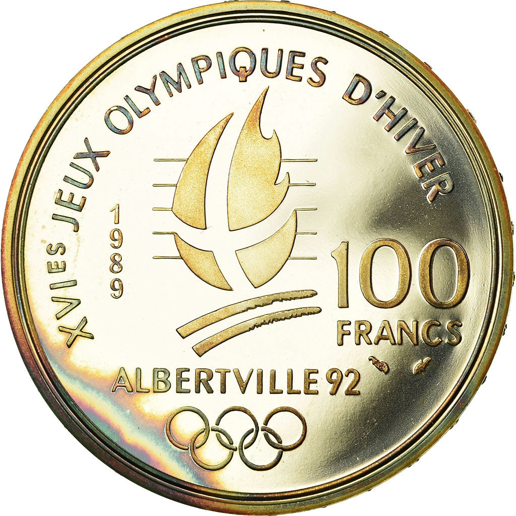 Coin, France, 100 Francs, 1989, EF(40-45), Silver, KM:971, Gadoury:C1