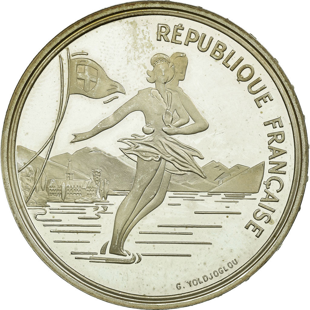 Coin, France, 100 Francs, 1989, AU(55-58), Silver, KM:972, Gadoury:C3