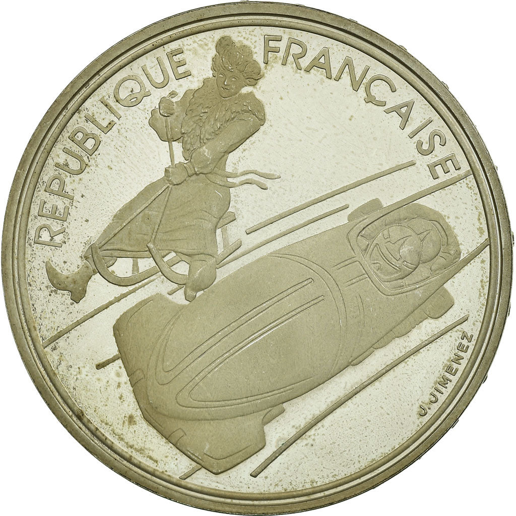 Coin, France, 100 Francs, 1990, EF(40-45), Silver, KM:981, Gadoury:C9