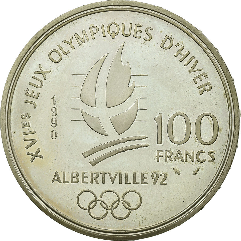 Coin, France, 100 Francs, 1990, EF(40-45), Silver, KM:981, Gadoury:C9