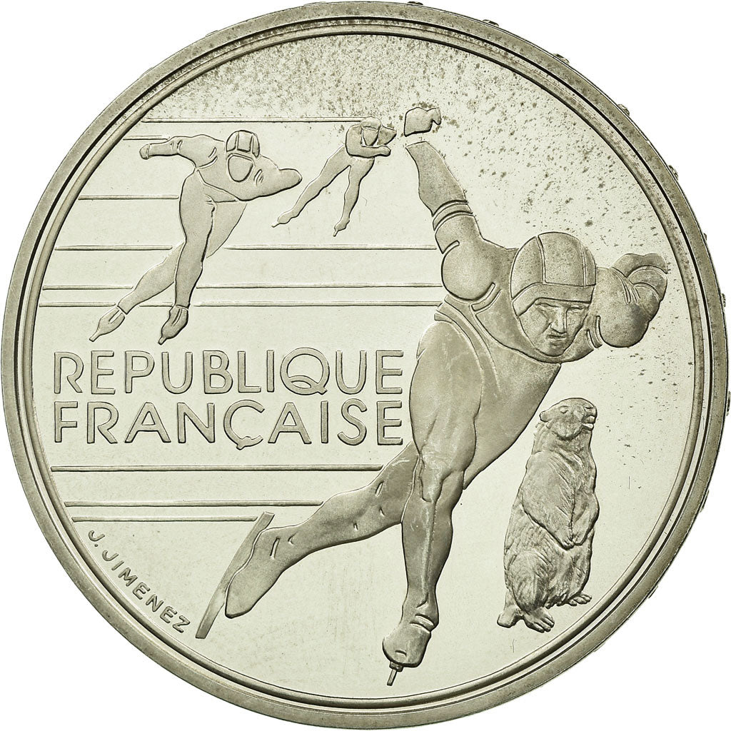 Moneta, Francia, 100 Francs, 1990, SPL, Argento, KM:980, Gadoury:C7