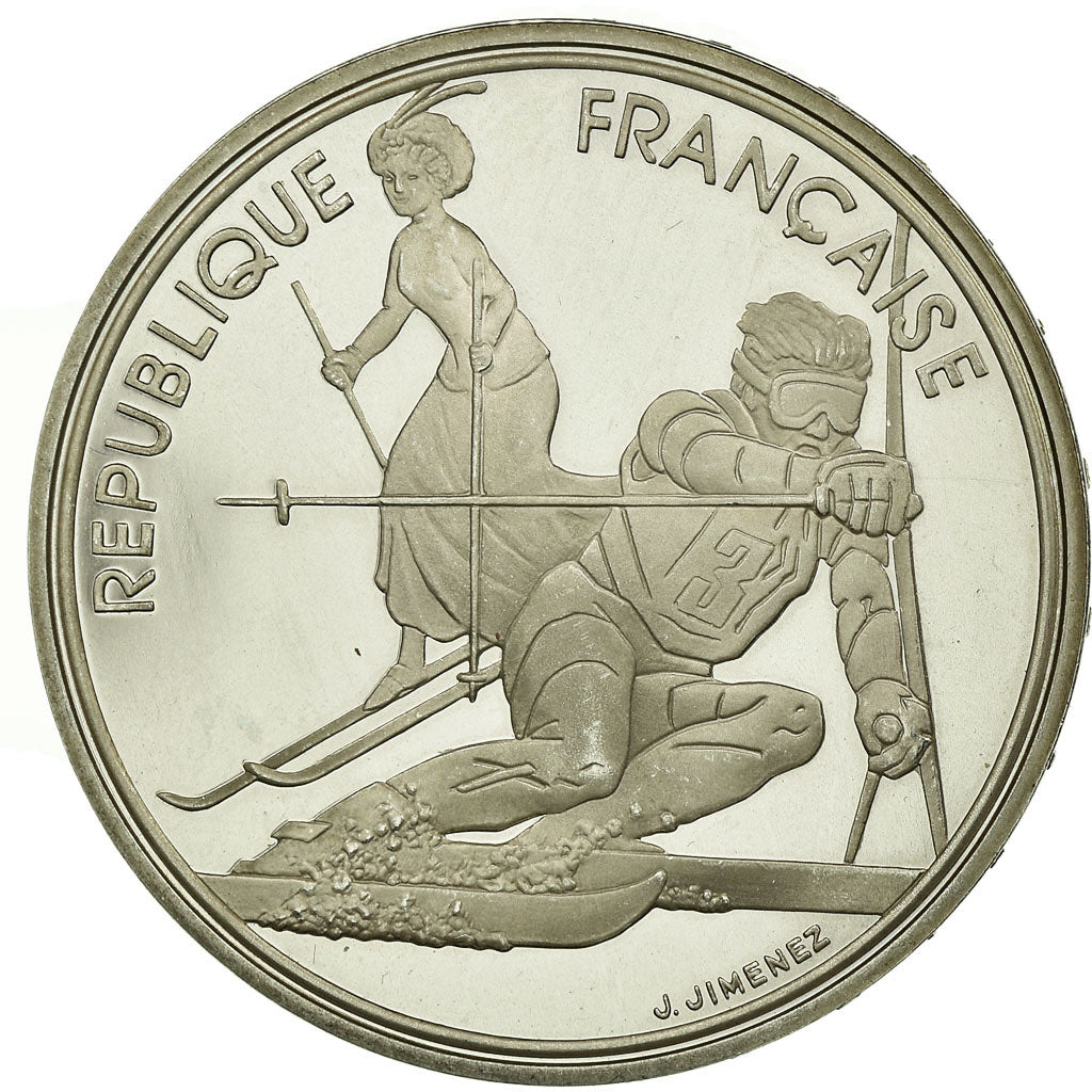 Moneda, Francia, 100 Francs, 1990, EBC, Plata, KM:984, Gadoury:C13