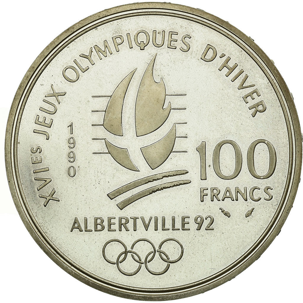 Moneda, Francia, 100 Francs, 1990, EBC, Plata, KM:984, Gadoury:C13