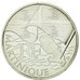 France, 10 Euro, 2010, Martinique, MS(63), Silver, KM:1662