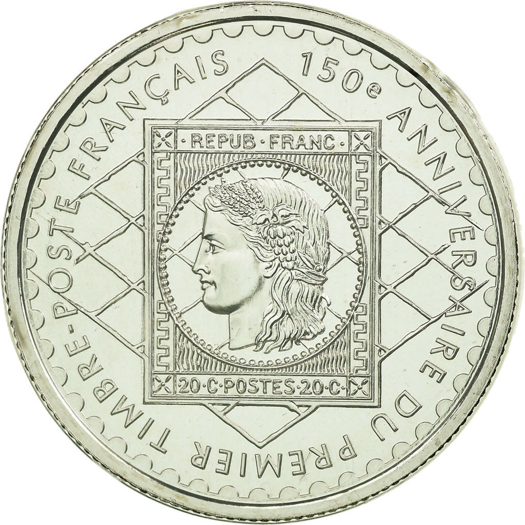 Coin, France, Universal Postal Union, Franc, 1999, Paris, MS(65-70), Silver