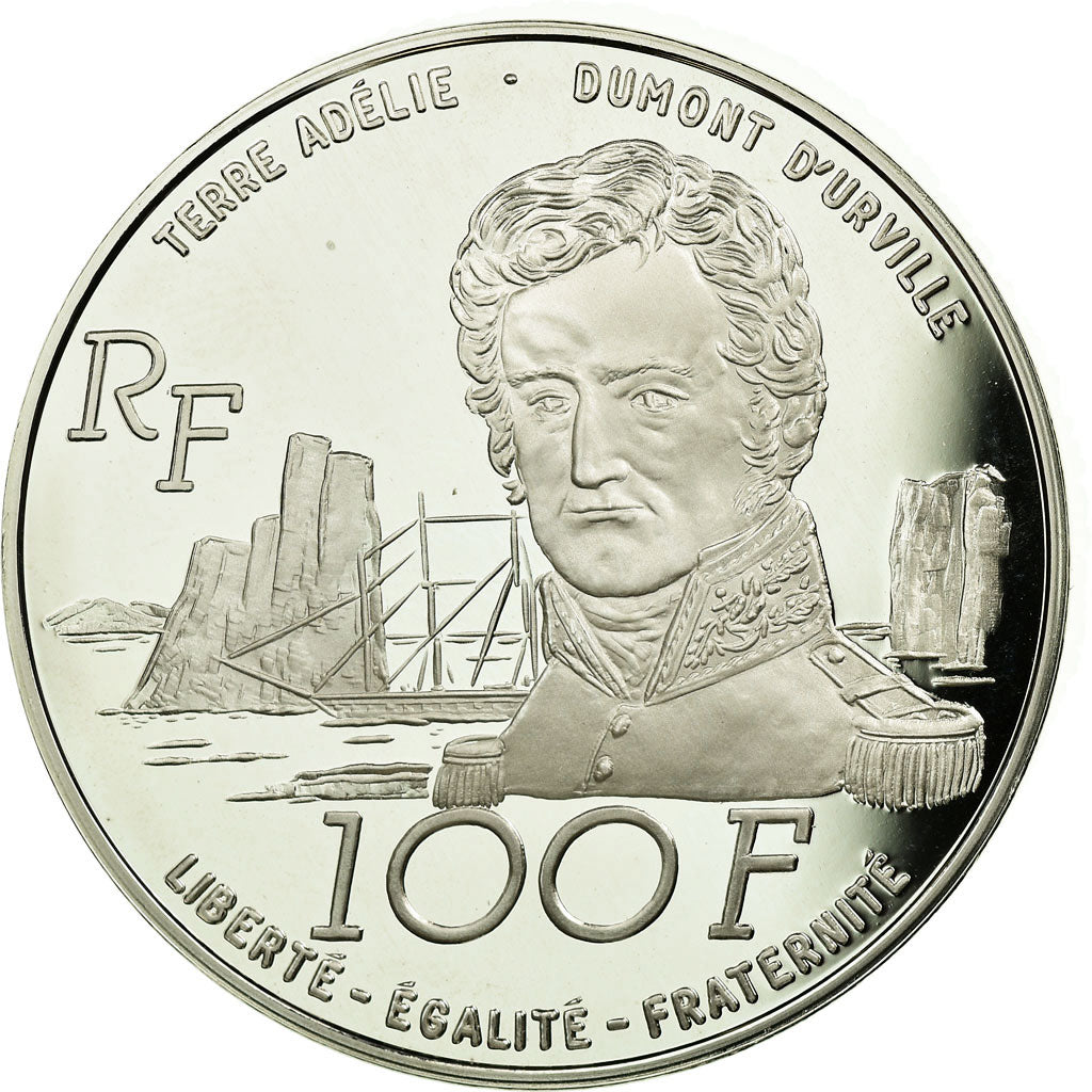 Monnaie, France, 100 Francs, 1992, Otarie, FDC, Argent, Gadoury:C33, KM:1010
