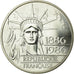Coin, France, Statue de la Liberté, 100 Francs, 1986, AU(55-58), Silver