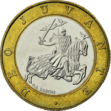 Coin, Monaco, Rainier III, 10 Francs, 1989, MS(63), Bi-Metallic, KM:163