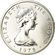Coin, Isle of Man, Elizabeth II, 10 Pence, 1978, Pobjoy Mint, MS(65-70), Silver
