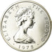 Moneda, Isla de Man, Elizabeth II, 10 Pence, 1978, Pobjoy Mint, FDC, Plata