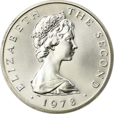 Coin, Isle of Man, Elizabeth II, 2 Pence, 1978, Pobjoy Mint, MS(65-70), Silver
