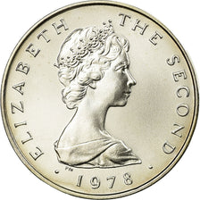 Coin, Isle of Man, Elizabeth II, Penny, 1978, Pobjoy Mint, MS(65-70), Silver