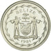 Moeda, Belize, 5 Cents, 1981, Franklin Mint, MS(65-70), Prata, KM:47a