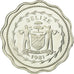 Moeda, Belize, Cent, 1981, Franklin Mint, MS(65-70), Prata, KM:46a