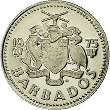 Coin, Barbados, 10 Cents, 1975, Franklin Mint, MS(65-70), Copper-nickel, KM:12