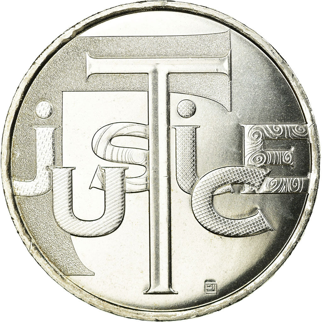 France, 25 Euro, Justice, 2013, Justice, MS(60-62), Silver