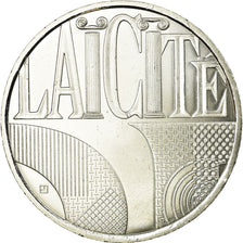France, 25 Euro, Laicité, 2013, AU(55-58), Silver
