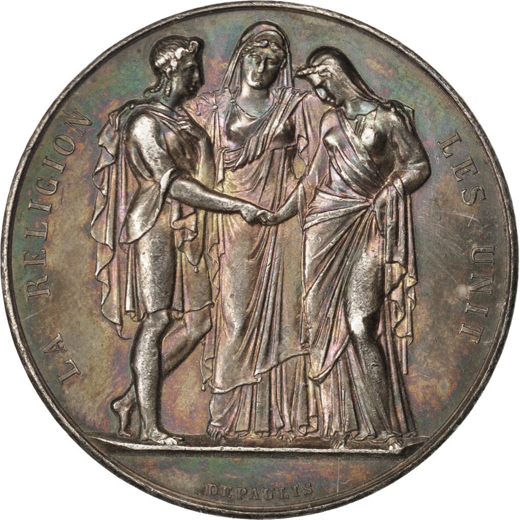 FRANCE, Religions & beliefs, French Third Republic, Medal, AU(55-58), Depaulis,.