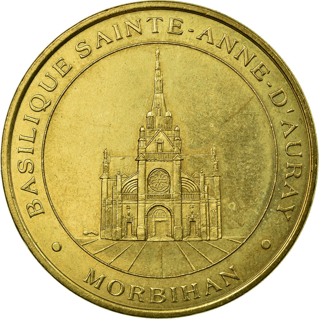 Frankrijk, Token, Tourist Token, Auray - Basilique, Arts & Culture, 1998, MDP