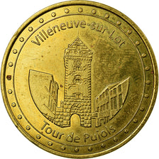 Frankreich, Token, Touristic token, Villeneuve-sur-Lot - La tour de Pujols, Arts
