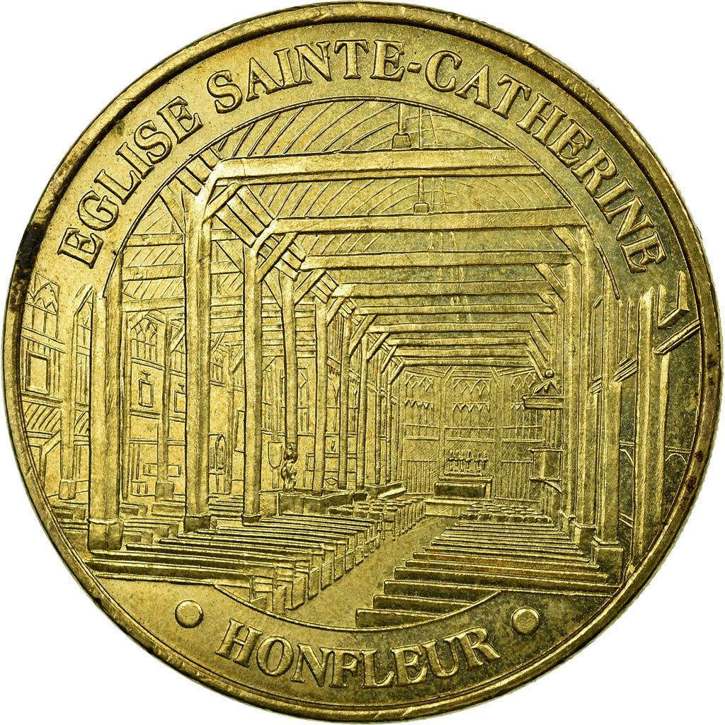 Frankrijk, Token, Tourist Token, Honfleur - Eglise Ste Catherine, Arts &