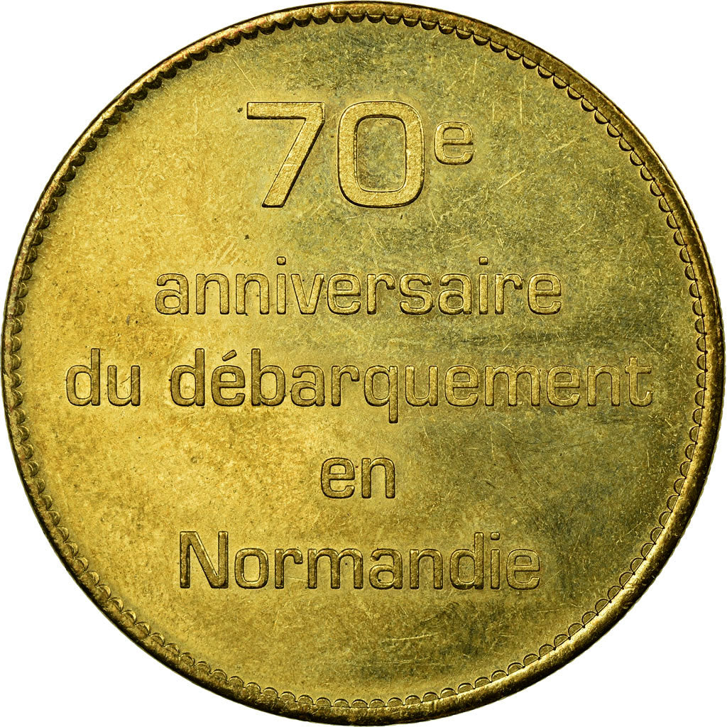 Frankrijk, Token, Tourist Token, Arromanches - 70ème anniversaire du