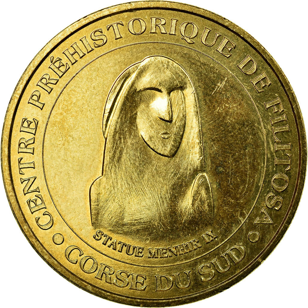 France, Token, Tourist Token, Sollacaro - Centre préhistorique de Filitosa