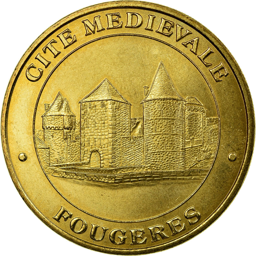 Francia, Token, Tourist Token, Fougères - Cité médiévale n°1, Arts &