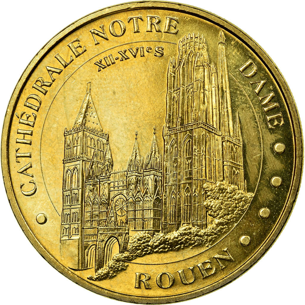 France, Token, Tourist Token, 76/ Cathédrale Notre-Dame - Rouen, Arts &