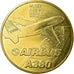 France, Jeton, Tourist Token, 93/ Airbus A380 - Le Bourget, Arts & Culture