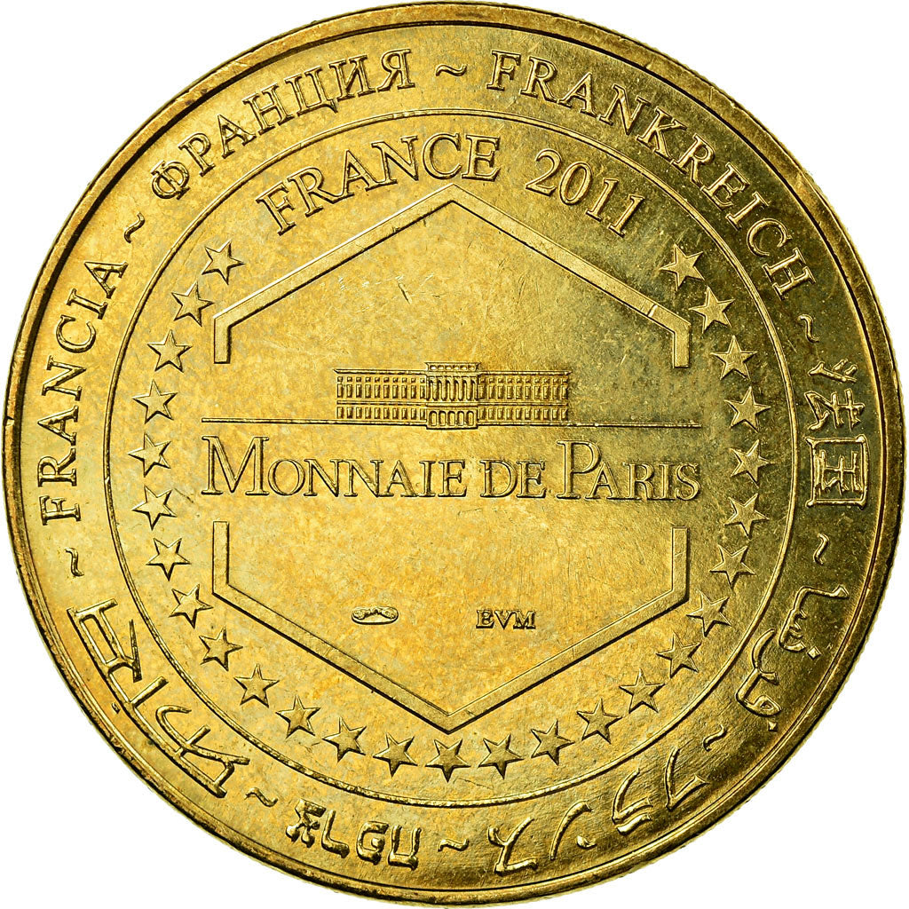 France, Jeton, Tourist Token, 93/ Airbus A380 - Le Bourget, Arts & Culture