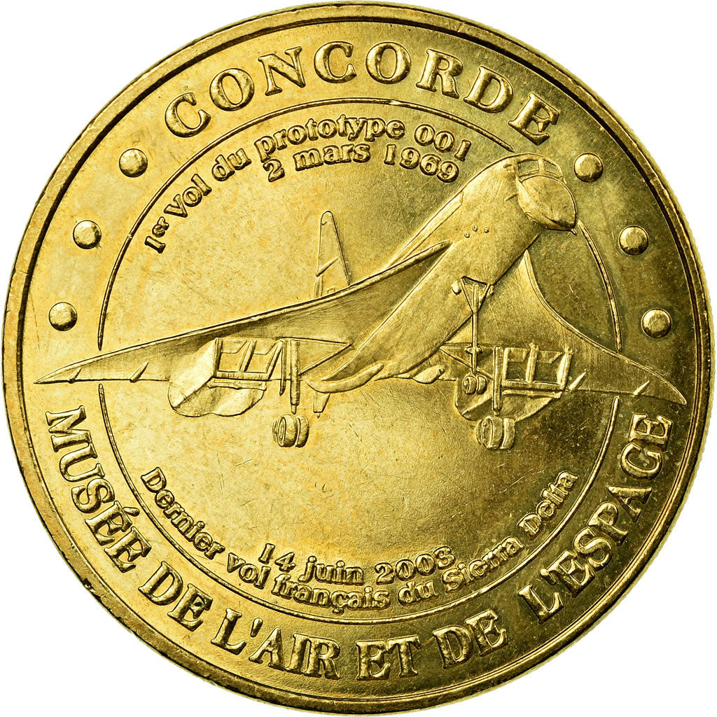 France, Jeton, Tourist Token, Le Bourget - Musée de l'Air et de l'Espace - Le