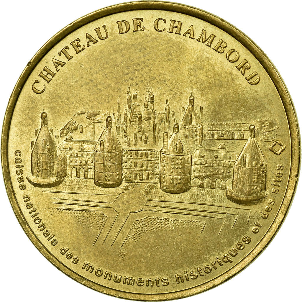 Frankrijk, Token, Tourist Token, 41/ Château de Chambord, Arts & Culture, 2001