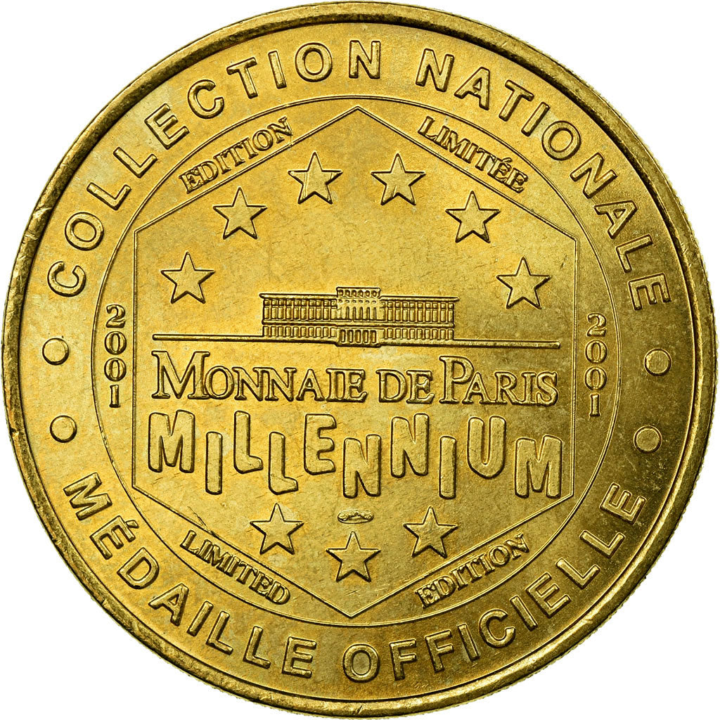 France, Token, Tourist Token, Monaco - Palais Princier, Arts & Culture, 2001