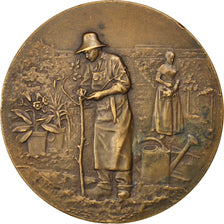 Francia, Medal, French Third Republic, Flora, Rivet, BB+, Rame