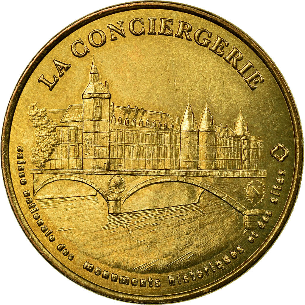 Francia, Token, Tourist Token, Paris - La conciergerie n°1, Arts & Culture