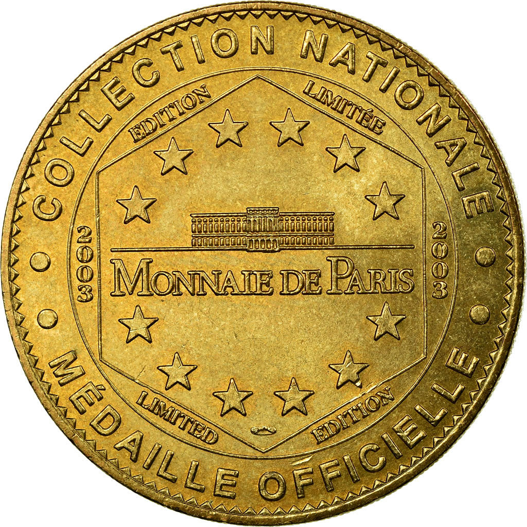 France, Jeton, Tourist Token, 75/ Paris - Sainte-Chapelle, Arts & Culture, 2003