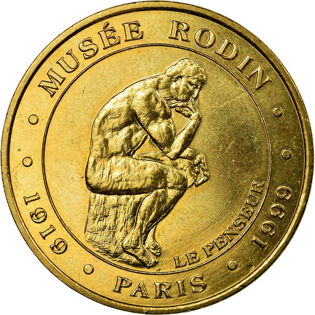 Francia, Token, Tourist Token, Paris - Musée Rodin - Le Penseur, Arts &