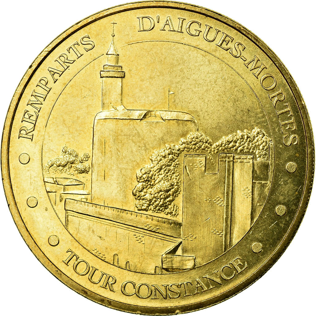 France, Token, Tourist Token, 30/ Tour Constance - Aigues-Mortes, Arts &