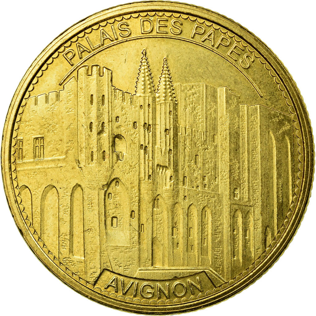 France, Token, Tourist Token, Avignon, Palais des Papes, Arts & Culture, 2007