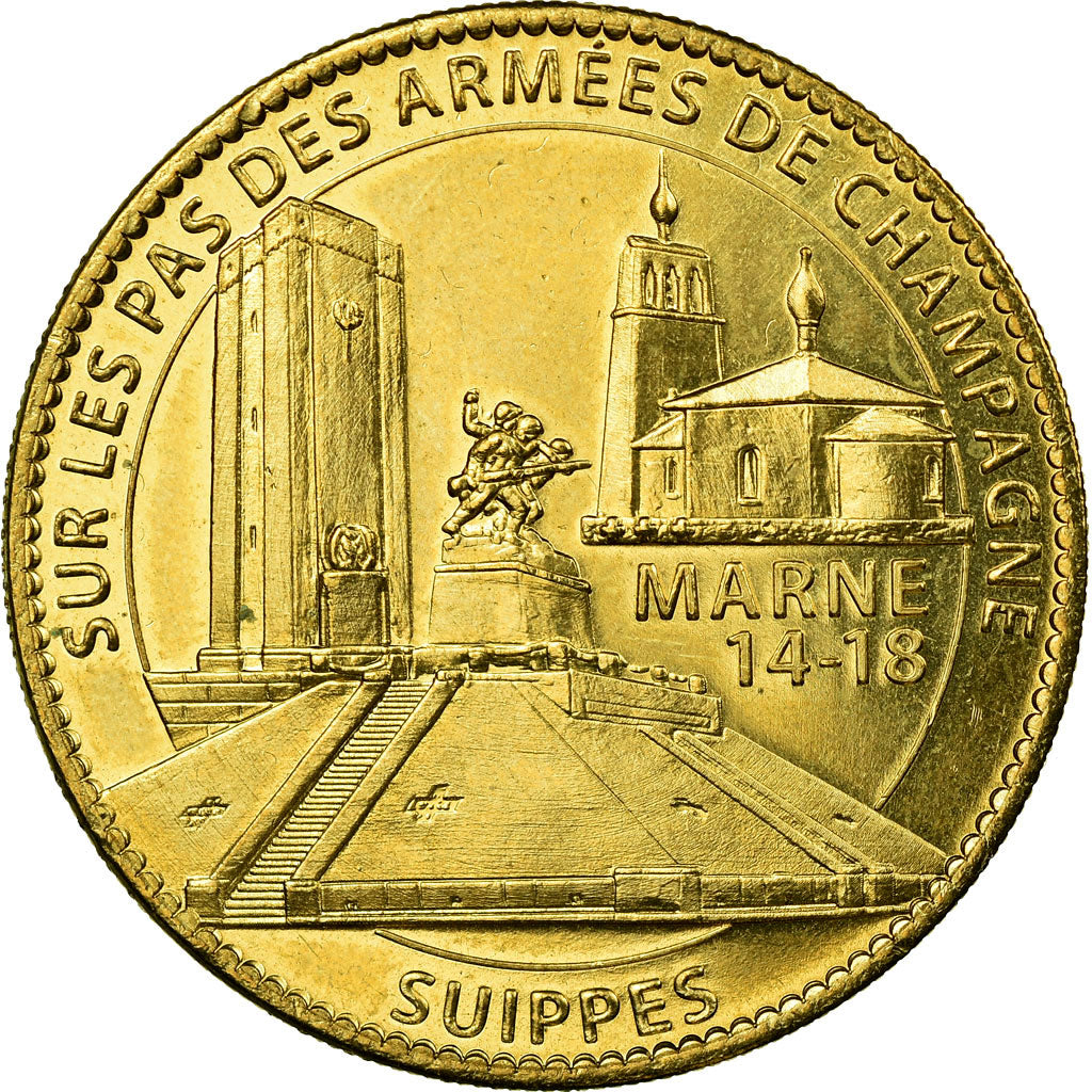 Francia, Token, Tourist Token, Suippes - Armées de Champagne, Arts & Culture