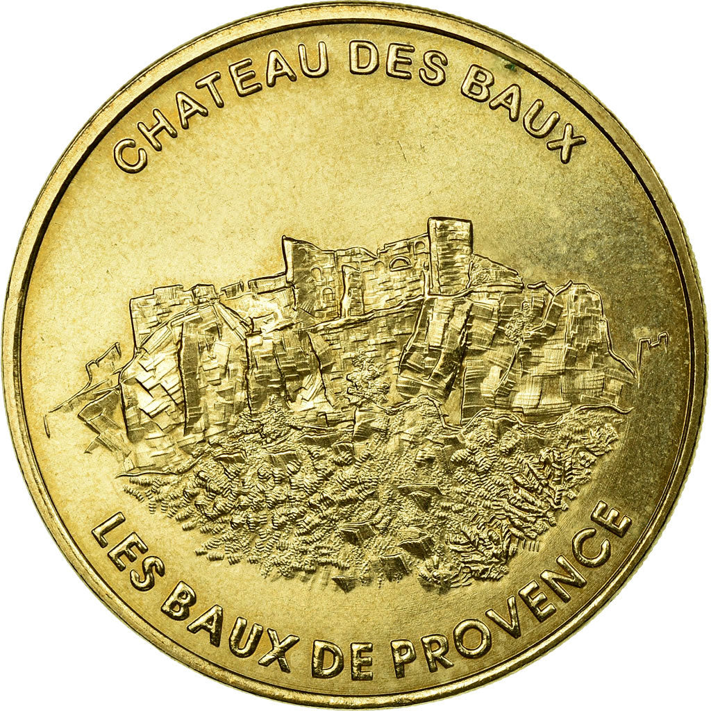 Francia, Token, Tourist Token, Les Baux de Provence- le Château, Arts &